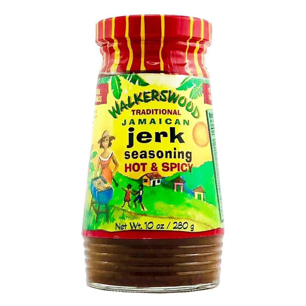 Walkerswood Traditional Jamaican "Hot & Spicy" Jerk Seasoning 10 oz.