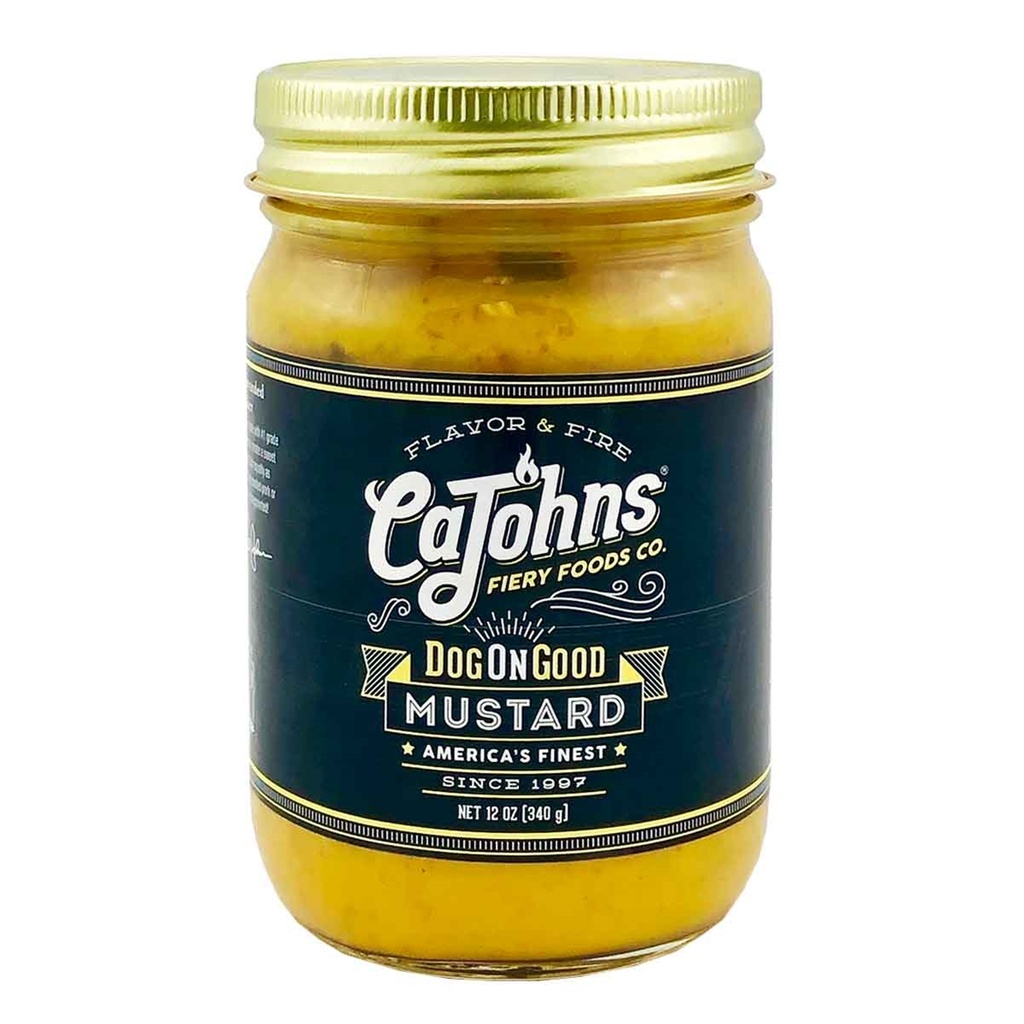 DISCONTINUED: CaJohns Dog-On Good Mustard