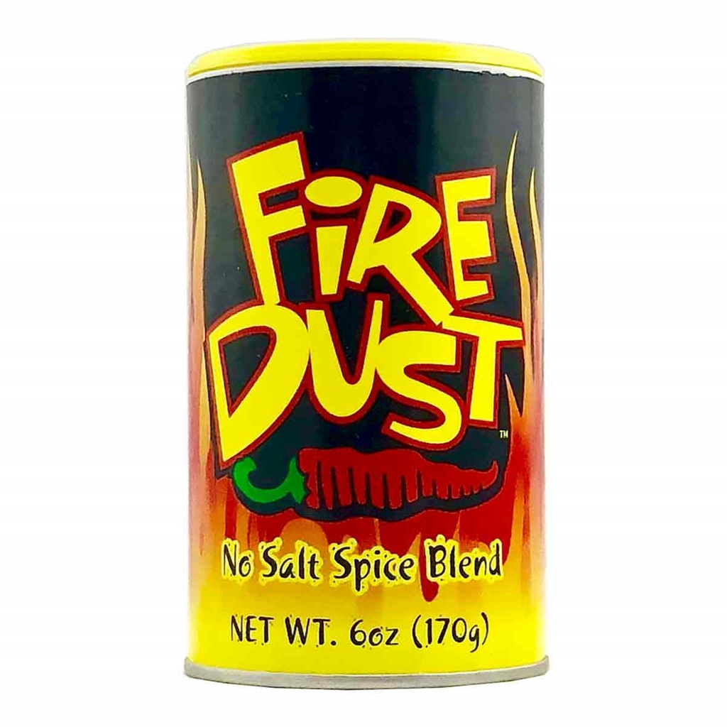 CaJohns Fire Dust No Salt Spice Blend 6oz.