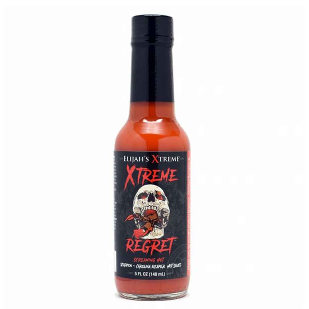 Elijah's Extreme Regret Scorpion Reaper Hot Sauce