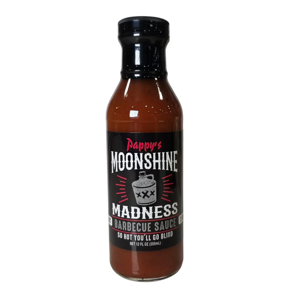 Pappy's Moonshine Madness "X Hot" Barbecue Sauce