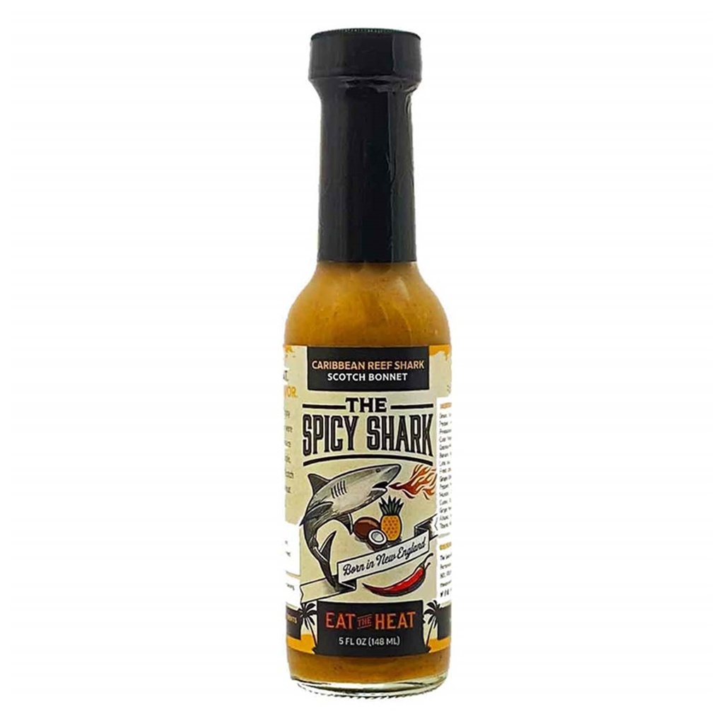 The Spicy Shark Caribbean Reef Shark Scotch Bonnet Hot Sauce