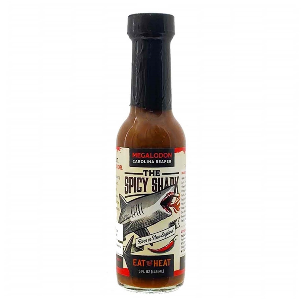 Spicy Shark Megaladon Carolina Reaper Hot Sauce