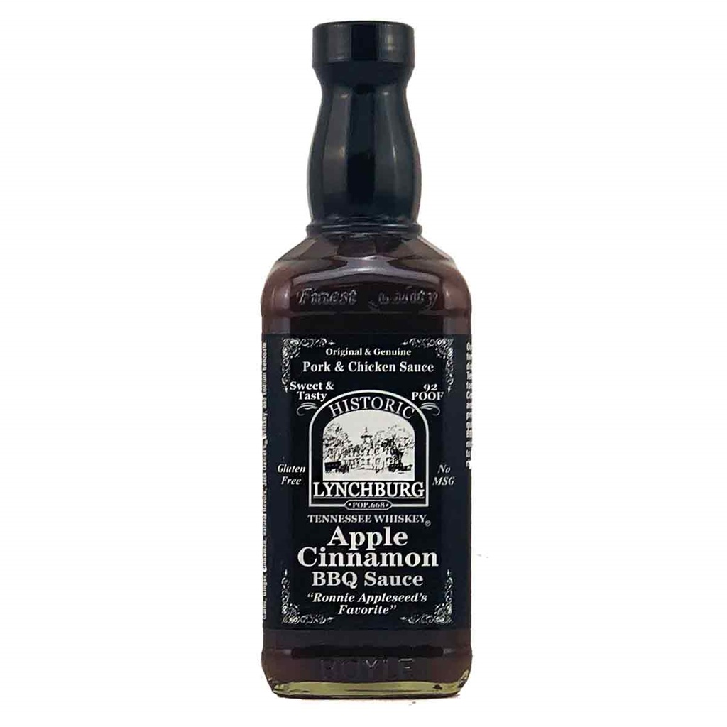 Historic Lynchburg Tennessee Whiskey Apple Cinnamon BBQ Sauce 92 'Poof'
