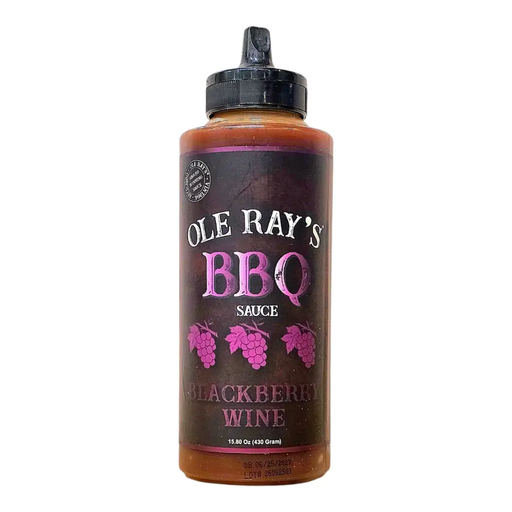 Ole Ray's Blackberry Wine Barbeque & Cooking Sauce