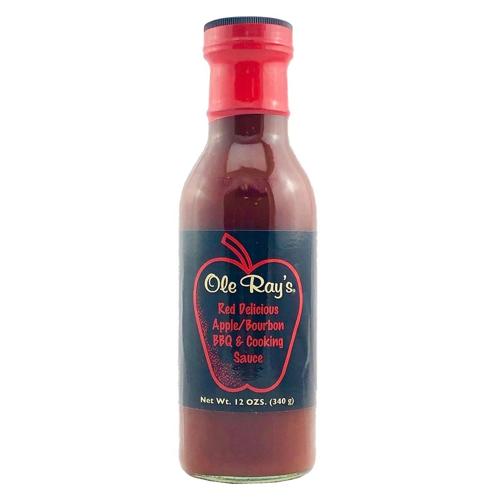 Ole Ray's Red Delicious Apple/Bourbon BBQ & Cooking Sauce