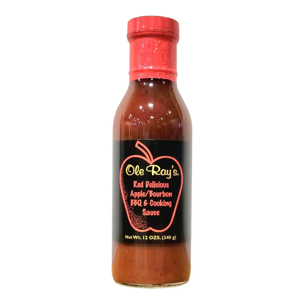 Ole Ray's Red Delicious Apple/Bourbon BBQ & Cooking Sauce
