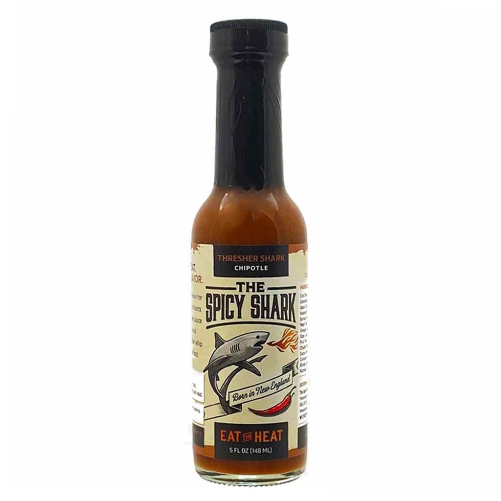 The Spicy Shark Thresher Shark Chipotle Hot Sauce