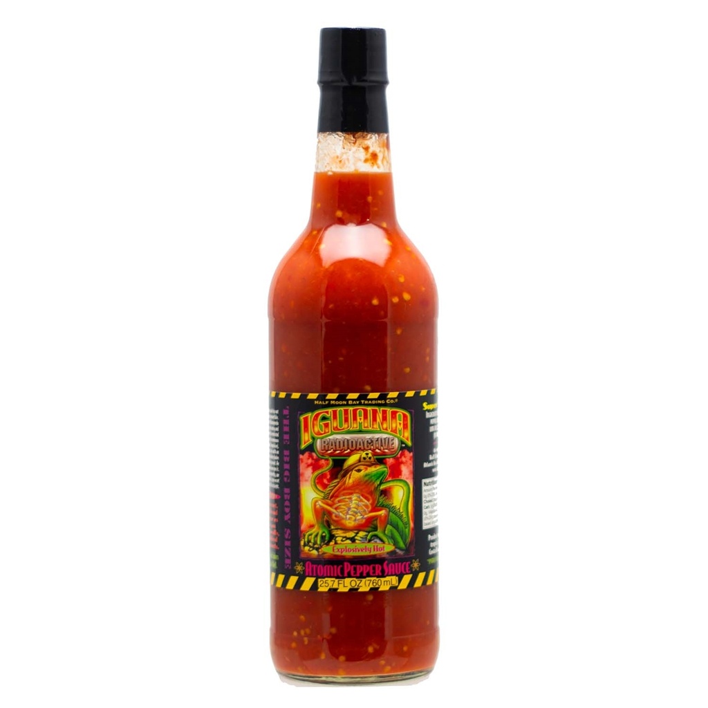 Iguana Radioactive Atomic Pepper Sauce 25.7 oz.