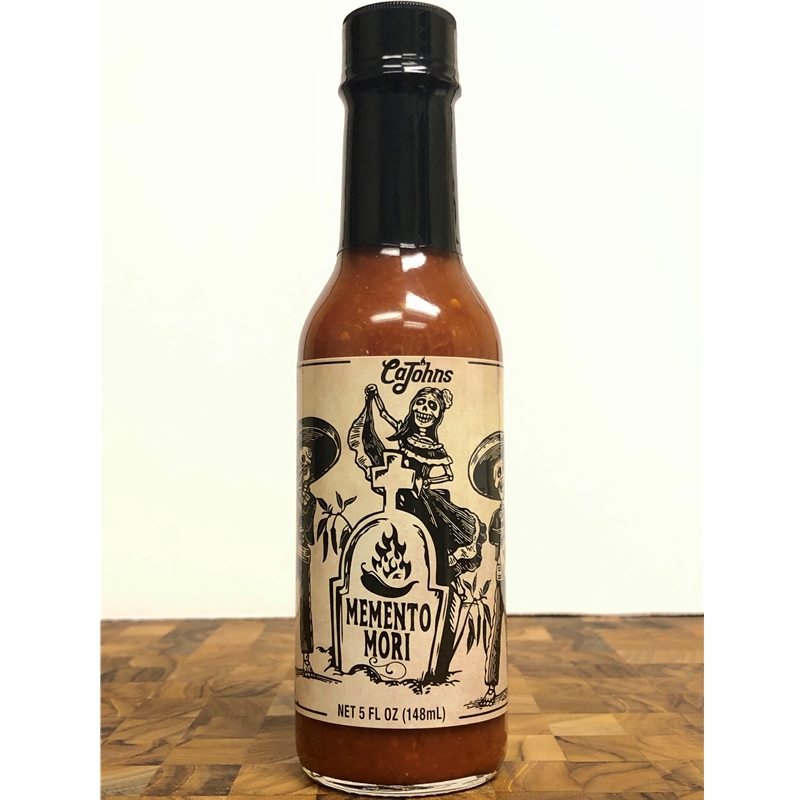 CaJohns Memento Mori Hot Sauce