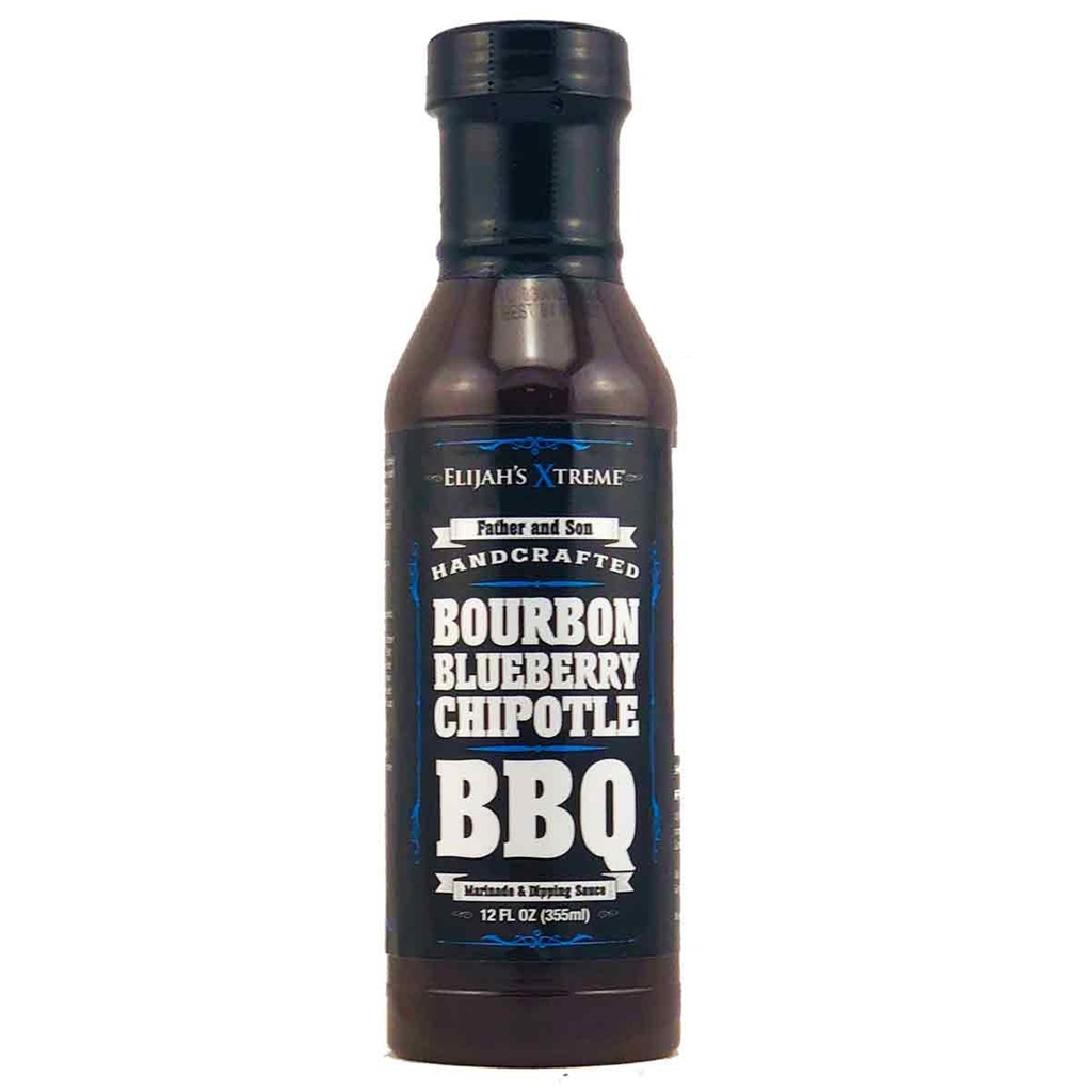 DISCONTINUED: Elijah's Extreme Bourbon Infused Blueberry Chipotle BBQ