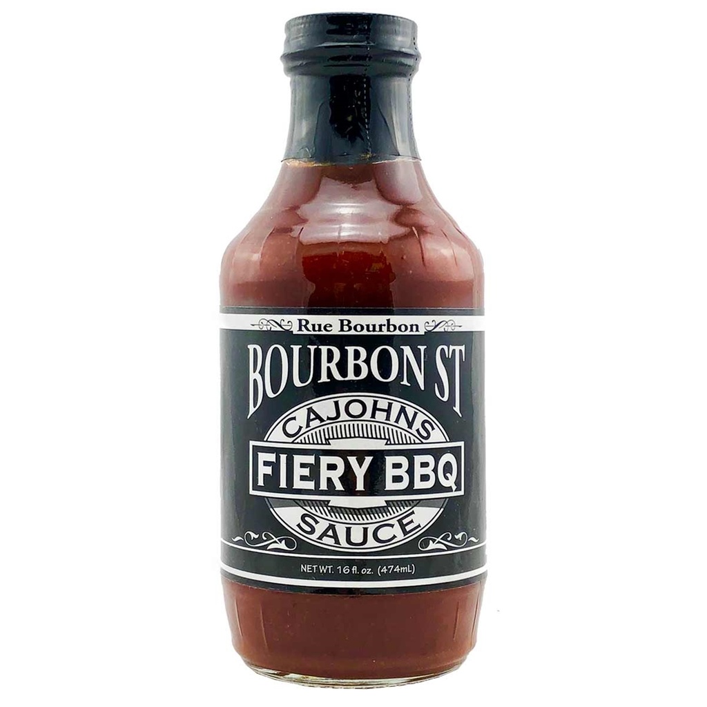 CaJohns Bourbon Street Fiery BBQ Sauce