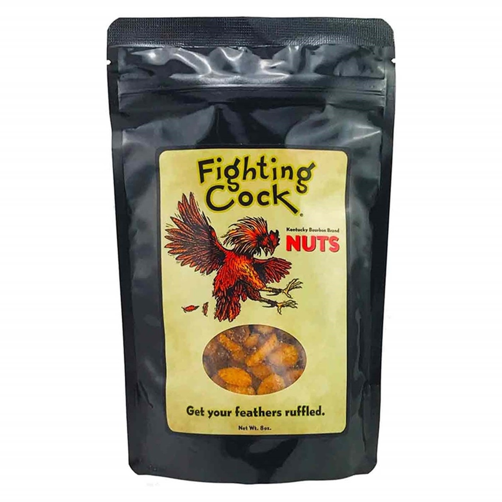 Fighting Cock Kentucky Bourbon Brand Nuts