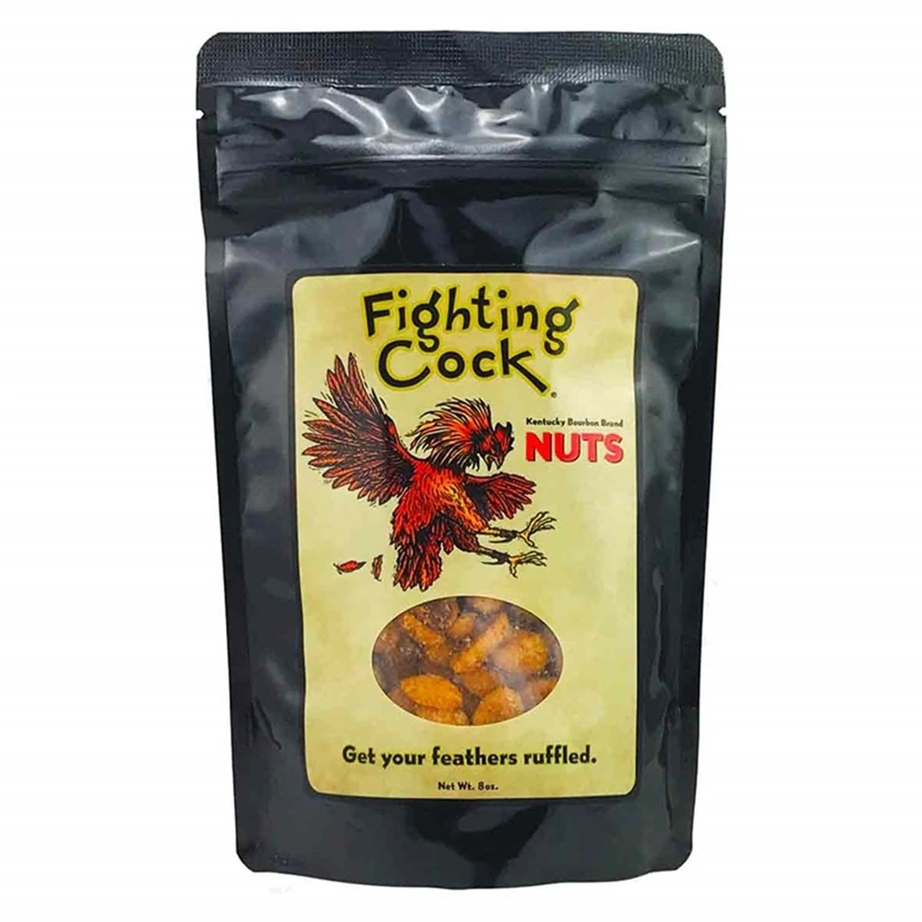 Fighting Cock Kentucky Bourbon Brand Nuts