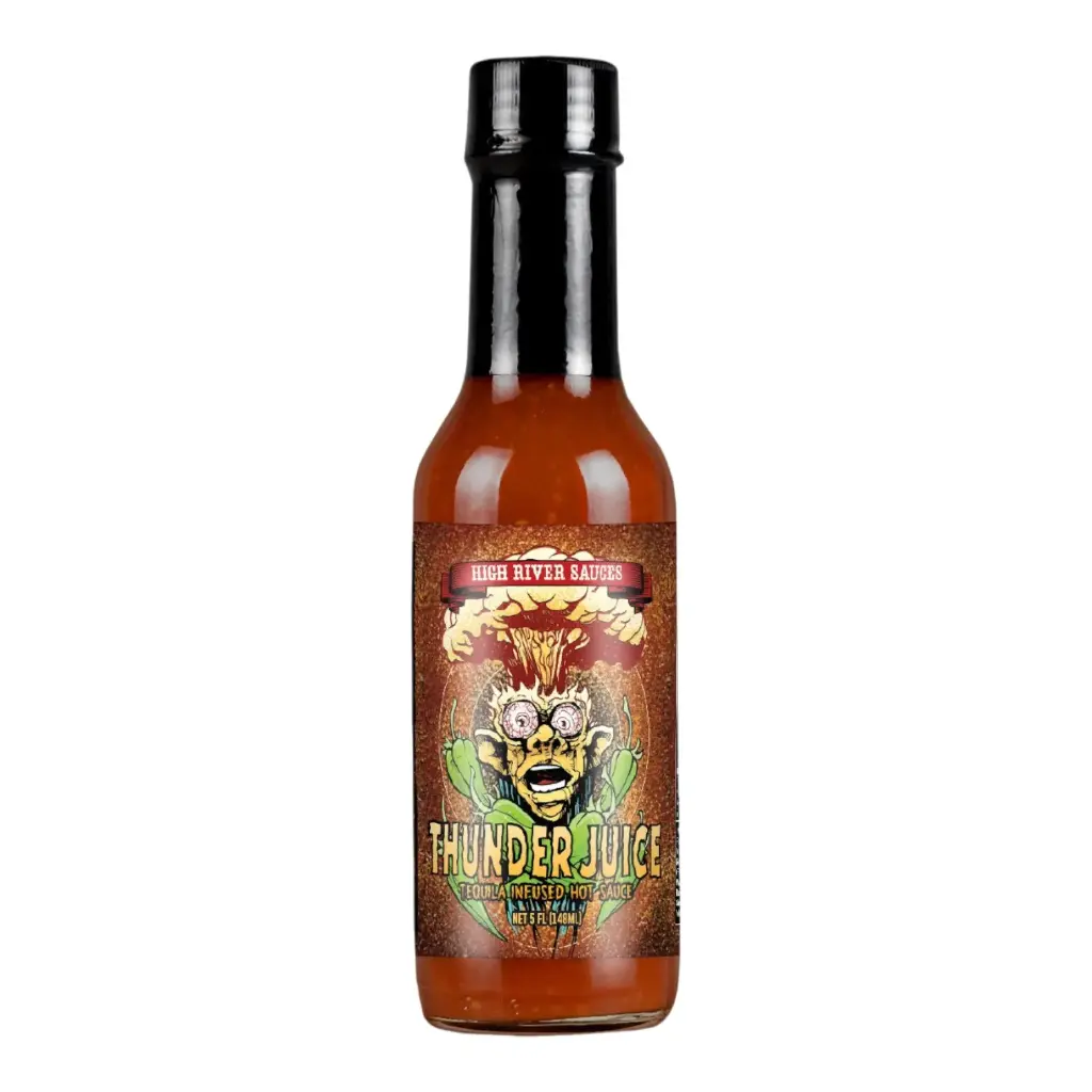 High River Sauces "Thunder Juice" Tequila Infused Hot Sauce