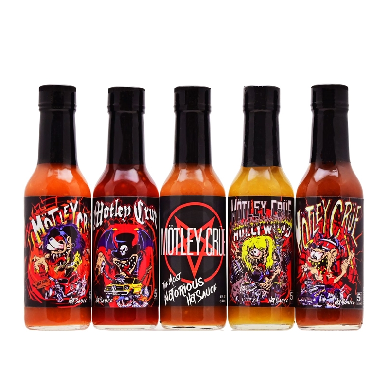 DISCONTINUED: Motley Crue Hot Sauce Collection