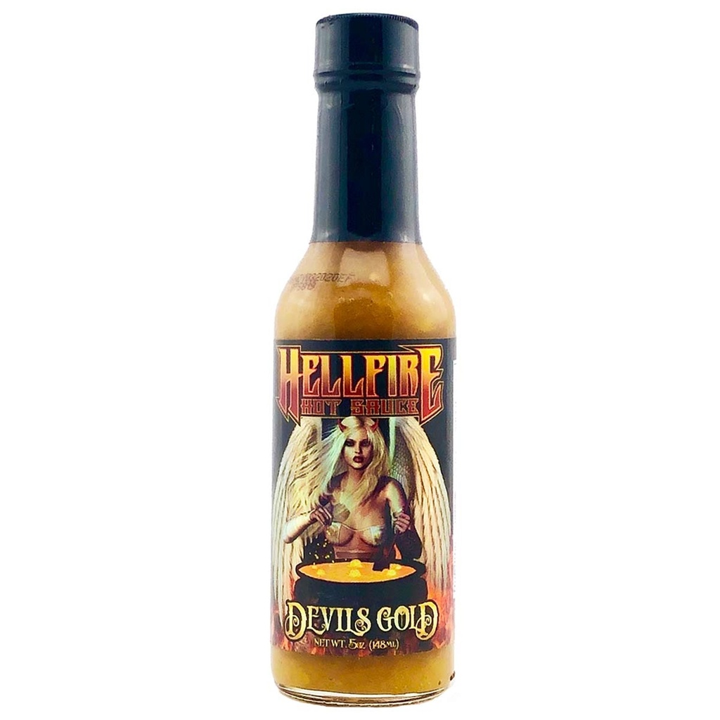 Hellfire Devil's Gold Hot Sauce
