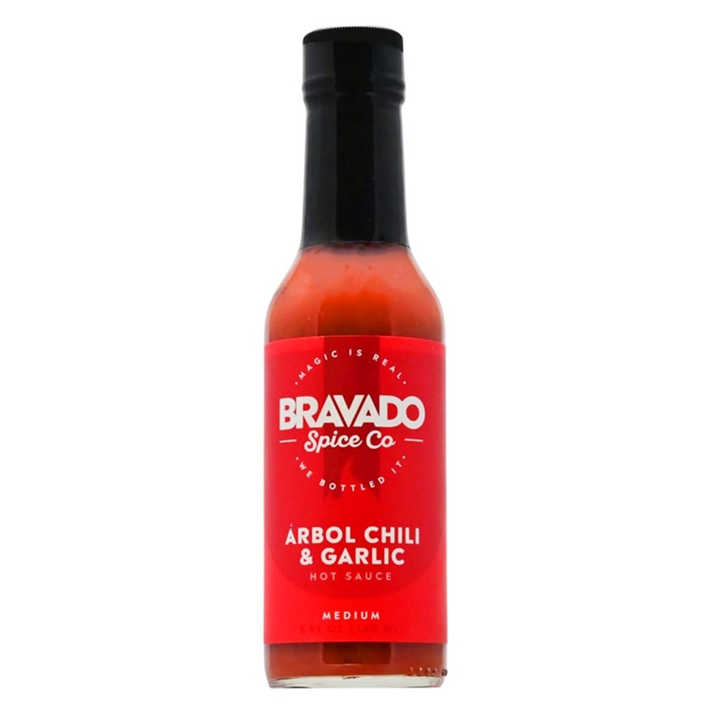 Bravado Spice Co. Árbol Chili & Garlic Hot Sauce 