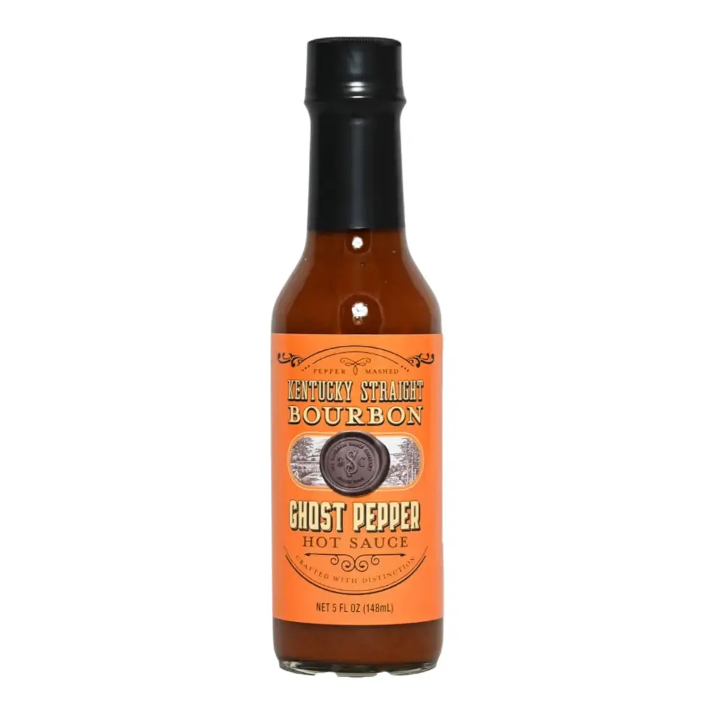 Kentucky Straight Bourbon Ghost Pepper Hot Sauce