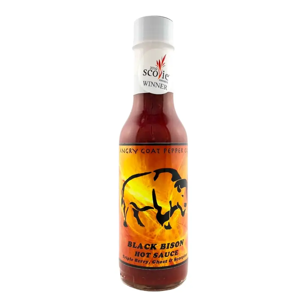 Angry Goat Pepper Co. Black Bison Hot Sauce