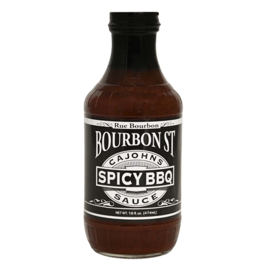 CaJohns Bourbon St Spicy BBQ Sauce