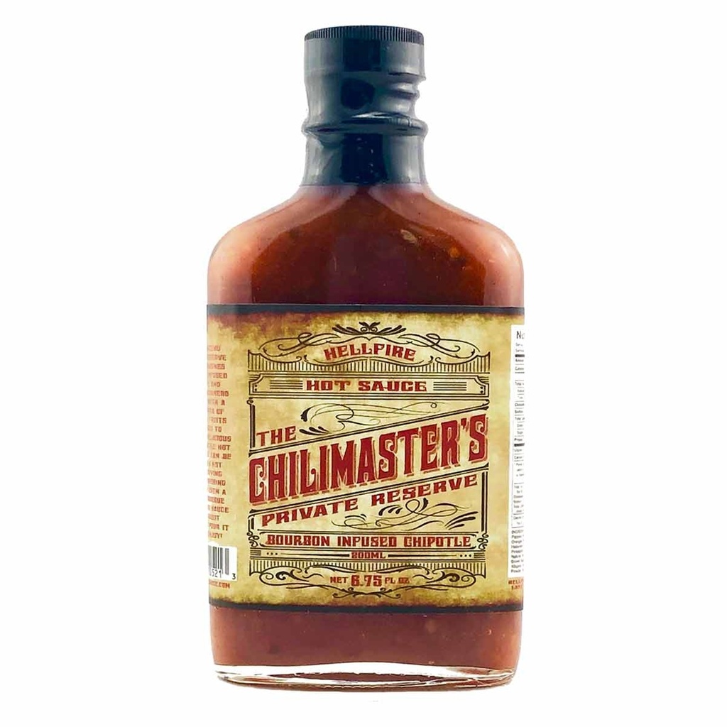 Hellfire Hot Sauce Inc. The Chilimasters Private Reserve Hot Sauce