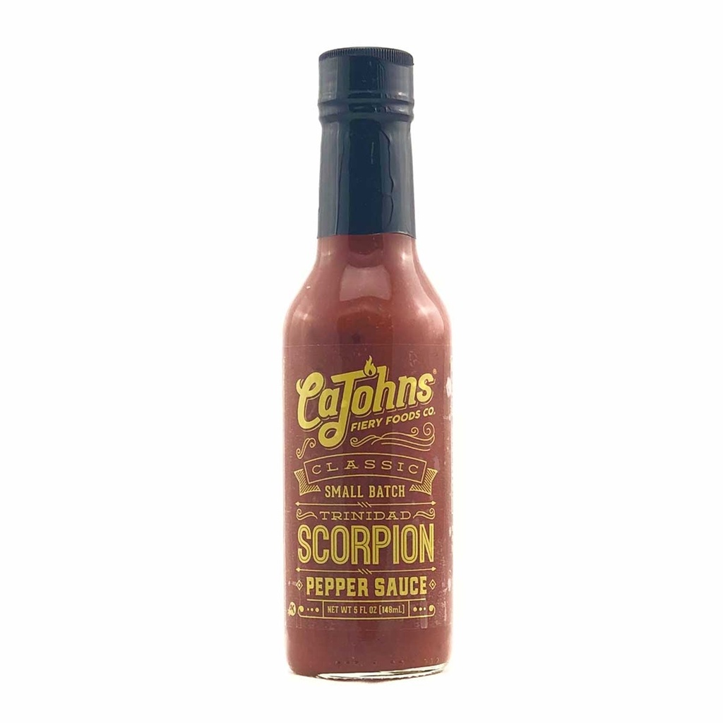 CaJohns Classic Small Batch Trinidad Scorpion Pepper Sauce