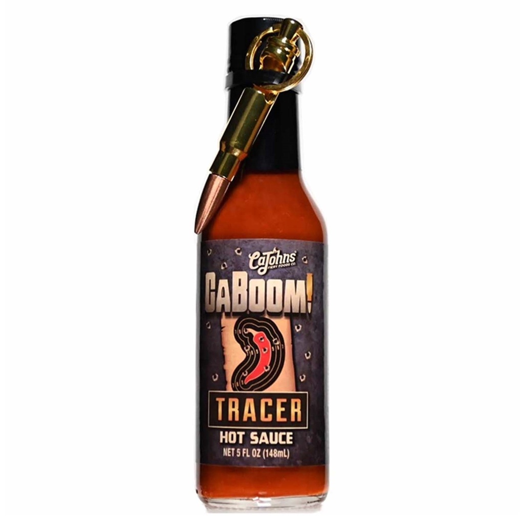 CaBoom! Tracer Hot Sauce with Bullet Keychain