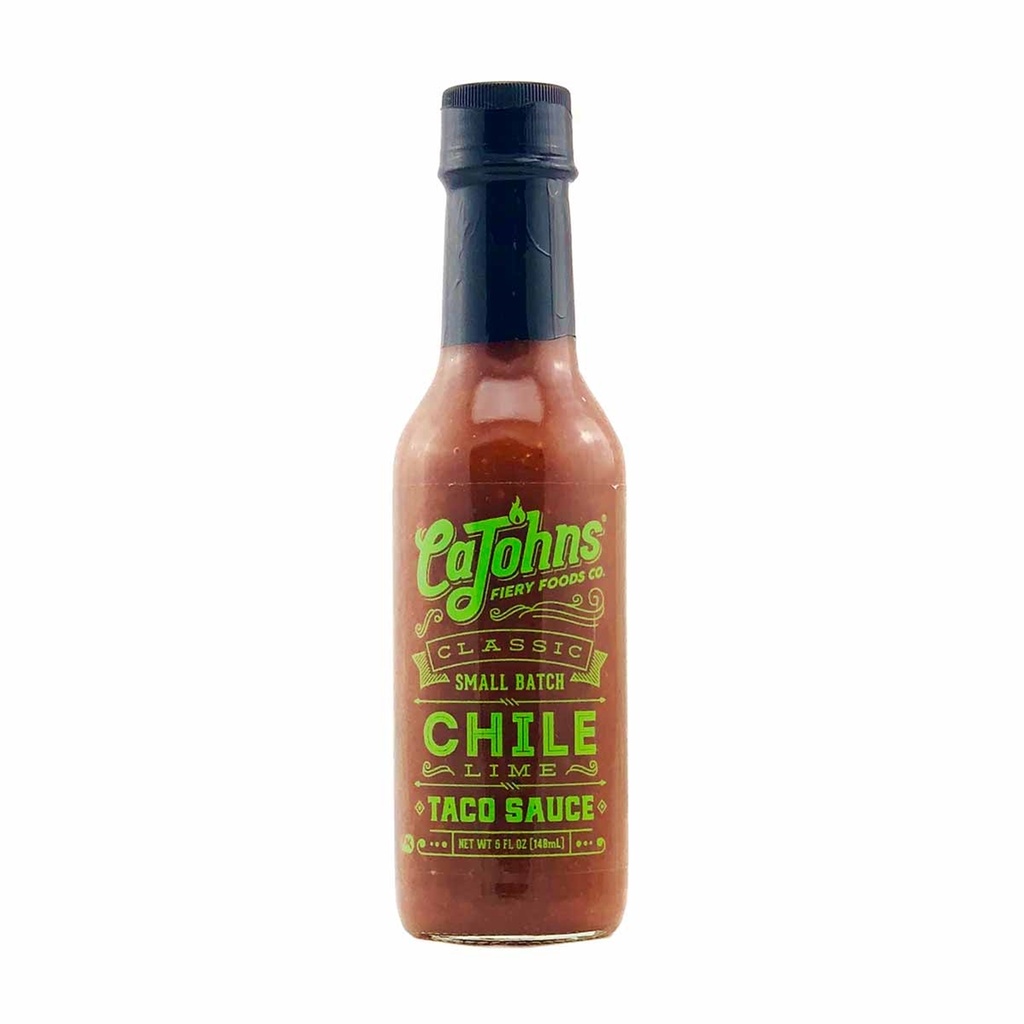 CaJohns Classic Chile Lime Taco Sauce