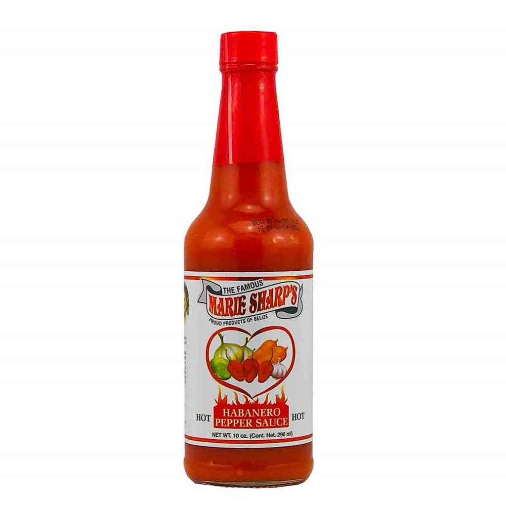 Marie Sharp's "Hot" Habanero Pepper Sauce 10 oz.
