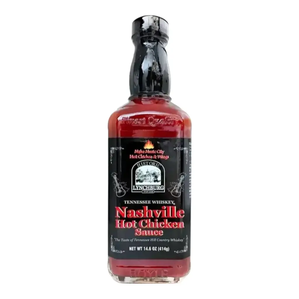 Historic Lynchburg Tennessee Whiskey Nashville Hot Chicken Sauce